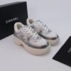 Chanel Wave-Panel Mesh Trainer White-Mesh-Silver-Metal