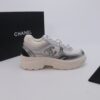 Chanel Wave-Panel Mesh Trainer White-Mesh-Silver-Metal