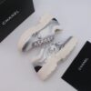 Chanel Wave-Panel Mesh Trainer White-Mesh-Silver-Metal