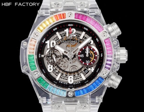 sy_no_8BE360E12C10D339A9224B32822721E5_1 HUBLOT BIG BANG automatic mechanical movement waterproof men's watch Swiss watch 45mm silver dial