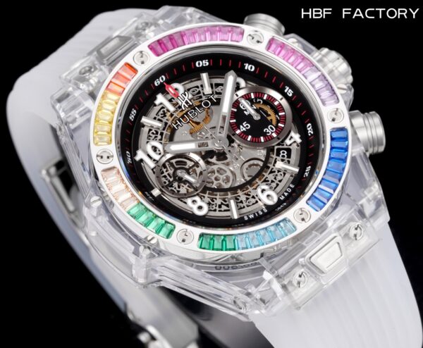 sy_no_8BE360E12C10D339A9224B32822721E5_2 HUBLOT BIG BANG automatic mechanical movement waterproof men's watch Swiss watch 45mm silver dial