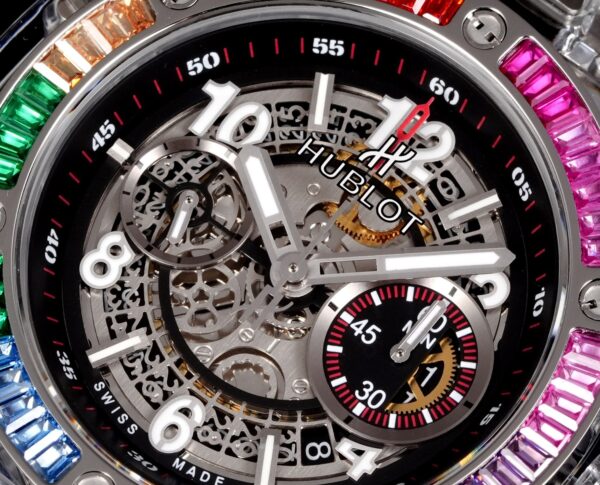 sy_no_8BE360E12C10D339A9224B32822721E5_4 HUBLOT BIG BANG automatic mechanical movement waterproof men's watch Swiss watch 45mm silver dial