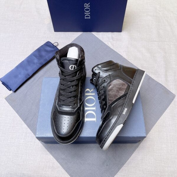 sy_no_8C33526B49E753EA361BB960D65C416B_1 Dior All-Black B27 High-Top Sneaker