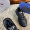 sy_no_8CA9FCC3D217E8A4254B61C3172F9DF9_5 Prada Black Leather Triangle Logo Thick-Sole Low-Top Sneaker