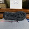sy_no_8CA9FCC3D217E8A4254B61C3172F9DF9_7 Prada Black Leather Triangle Logo Thick-Sole Low-Top Sneaker