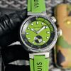 sy_no_8CE5BC129A2D097D93698379FD99E4B6_2 LOUIS VUITTON Watch Automatic Mechanical Movement Rubber Strap 44mm Black Dial Men's Watch 100m Waterproof