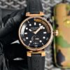 sy_no_8CE5BC129A2D097D93698379FD99E4B6_6 LOUIS VUITTON Watch Automatic Mechanical Movement Rubber Strap 44mm Black Dial Men's Watch 100m Waterproof