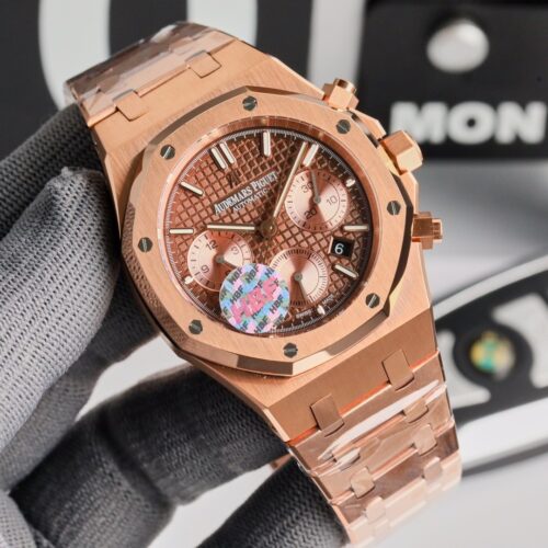 sy_no_8D2FC1E4EFABBE717E378F34E0B5713C_0 AUDEMARS PIGUET Audemars Piguet Royal Oak ROYAL OAK series automatic mechanical movement calendar function men's watch brown dial