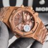 sy_no_8D2FC1E4EFABBE717E378F34E0B5713C_2 AUDEMARS PIGUET Audemars Piguet Royal Oak ROYAL OAK series automatic mechanical movement calendar function men's watch brown dial