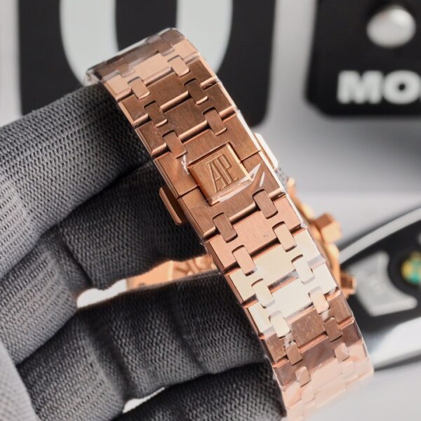 sy_no_8D2FC1E4EFABBE717E378F34E0B5713C_6 AUDEMARS PIGUET Audemars Piguet Royal Oak ROYAL OAK series automatic mechanical movement calendar function men's watch brown dial