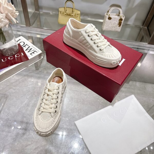 sy_no_8E50D72DCD9A66B7E2BBEC9C5688F278_5 Gucci MAC8 GG Canvas Sneaker in Off-White