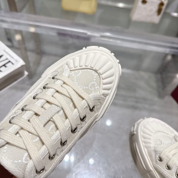 sy_no_8E50D72DCD9A66B7E2BBEC9C5688F278_7 Gucci MAC8 GG Canvas Sneaker in Off-White