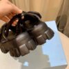 sy_no_8EE2691DC0254907DA6B3723D6CED176_5 Prada Black Cross-Strap Triangle Tread Platform Sandal