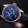 IWC Portugal series automatic mechanical movement 30 meter waterproof men's watch Swiss watch blue dial
