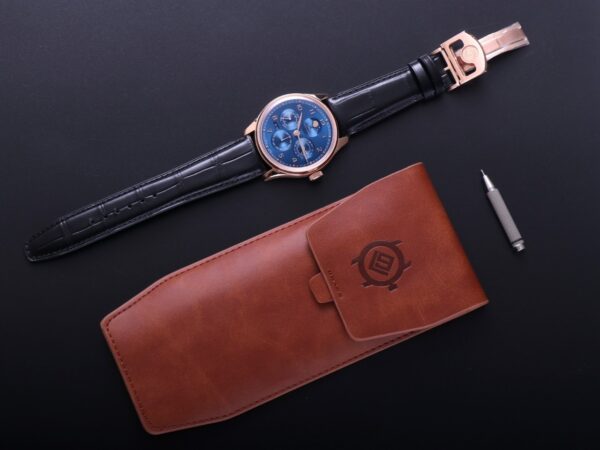 IWC Portugal series automatic mechanical movement 30 meter waterproof men's watch Swiss watch blue dial