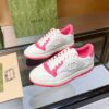 sy_no_90A21505EC6EA133173F9F6B98BE7E53_0 Gucci MAC8 Interlocking G Sneaker in White & Pink