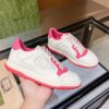 sy_no_90A21505EC6EA133173F9F6B98BE7E53_2 Gucci MAC8 Interlocking G Sneaker in White & Pink