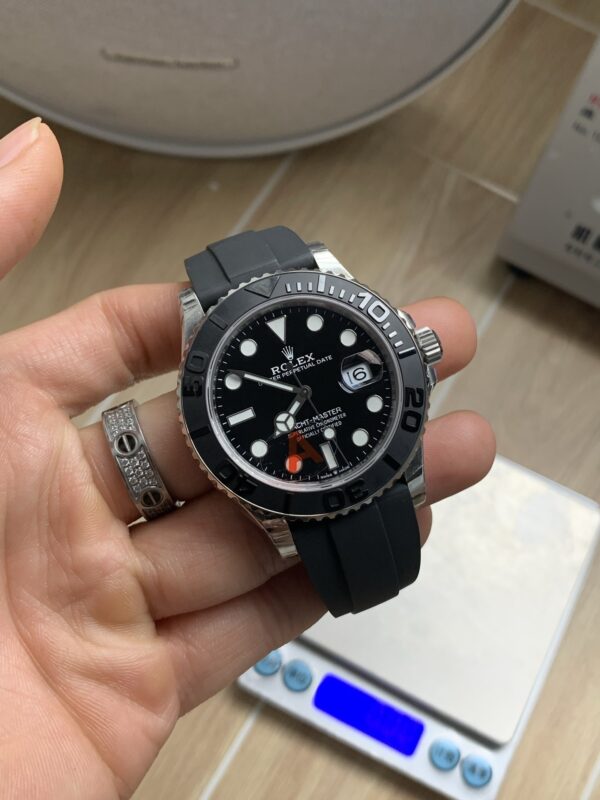 ROLEX yacht luxury automatic mechanical movement waterproof men's watch men's watch Swiss watch 42mm black dial