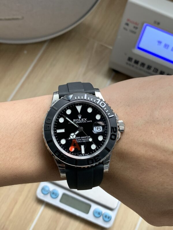 ROLEX yacht luxury automatic mechanical movement waterproof men's watch men's watch Swiss watch 42mm black dial