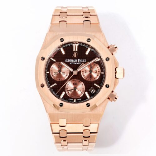 sy_no_935DB623A6FFE8FD2A3AEFC24C83B146_0 AUDEMARS PIGUET Royal Oak ROYAL OAK series automatic mechanical movement calendar function brown dial