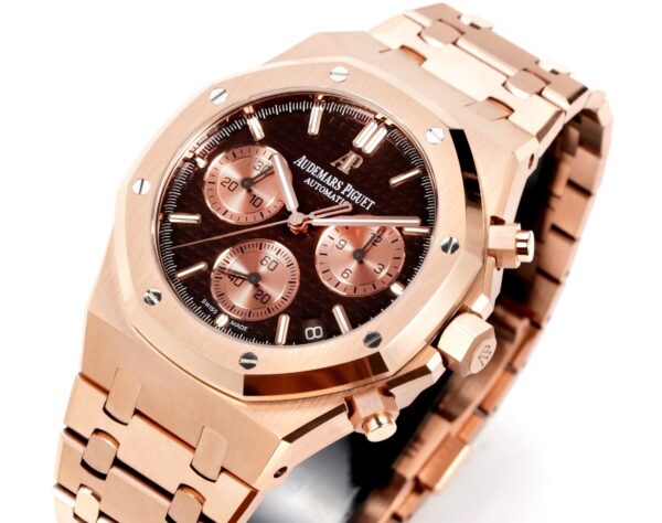 sy_no_935DB623A6FFE8FD2A3AEFC24C83B146_1 - 副本 AUDEMARS PIGUET Royal Oak ROYAL OAK series automatic mechanical movement calendar function brown dial