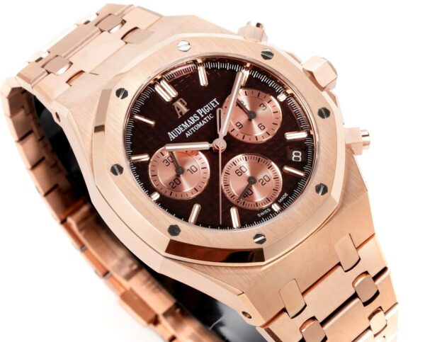sy_no_935DB623A6FFE8FD2A3AEFC24C83B146_2 - 副本 AUDEMARS PIGUET Royal Oak ROYAL OAK series automatic mechanical movement calendar function brown dial