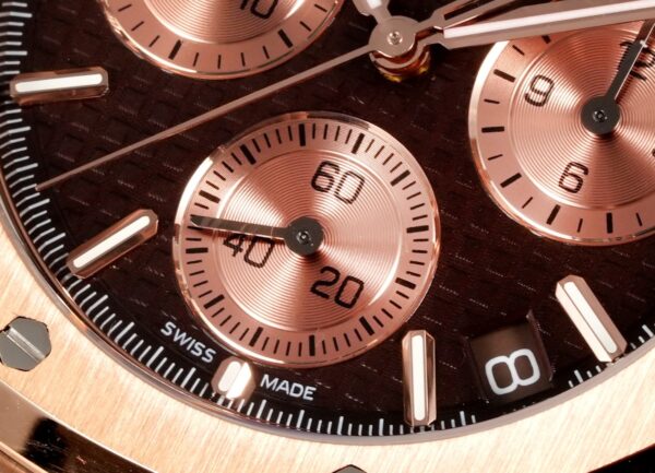 sy_no_935DB623A6FFE8FD2A3AEFC24C83B146_4 AUDEMARS PIGUET Royal Oak ROYAL OAK series automatic mechanical movement calendar function brown dial