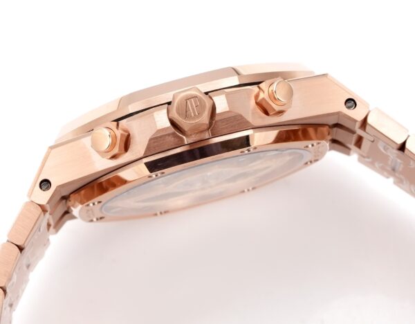 sy_no_935DB623A6FFE8FD2A3AEFC24C83B146_5 AUDEMARS PIGUET Royal Oak ROYAL OAK series automatic mechanical movement calendar function brown dial