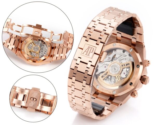 sy_no_935DB623A6FFE8FD2A3AEFC24C83B146_7 AUDEMARS PIGUET Royal Oak ROYAL OAK series automatic mechanical movement calendar function brown dial