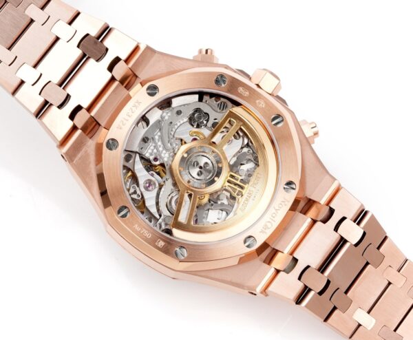 sy_no_935DB623A6FFE8FD2A3AEFC24C83B146_8 AUDEMARS PIGUET Royal Oak ROYAL OAK series automatic mechanical movement calendar function brown dial