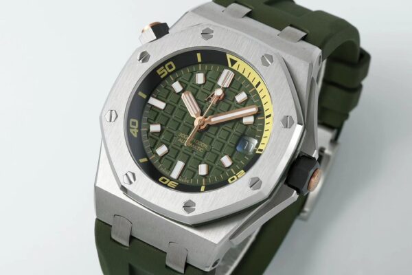 AUDEMARS PIGUET Audemars Piguet Royal Oak Offshore Series Automatic Mechanical Movement Men's Watch Swiss Watch 42mm Green Dial