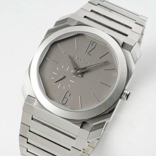 sy_no_94139CD019428B9C3E4BA89B3F6C06EF_0 BVLGARI Watch Automatic Mechanical Movement Stainless Steel Strap White Dial