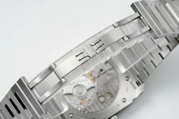 sy_no_94139CD019428B9C3E4BA89B3F6C06EF_7 BVLGARI Watch Automatic Mechanical Movement Stainless Steel Strap White Dial
