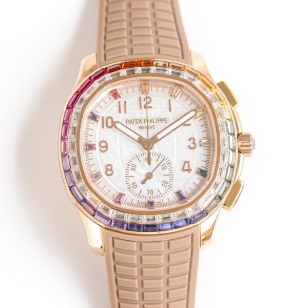 PATEK PHILIPPE (Patek Philippe) Automatic Mechanical Movement, Moistureproof and Dustproof Women's Watch, Swiss Made, 38.8mm, White Dial