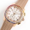 PATEK PHILIPPE (Patek Philippe) Automatic Mechanical Movement, Moistureproof and Dustproof Women's Watch, Swiss Made, 38.8mm, White Dial