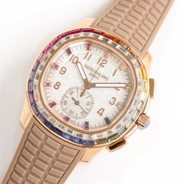 PATEK PHILIPPE (Patek Philippe) Automatic Mechanical Movement, Moistureproof and Dustproof Women's Watch, Swiss Made, 38.8mm, White Dial