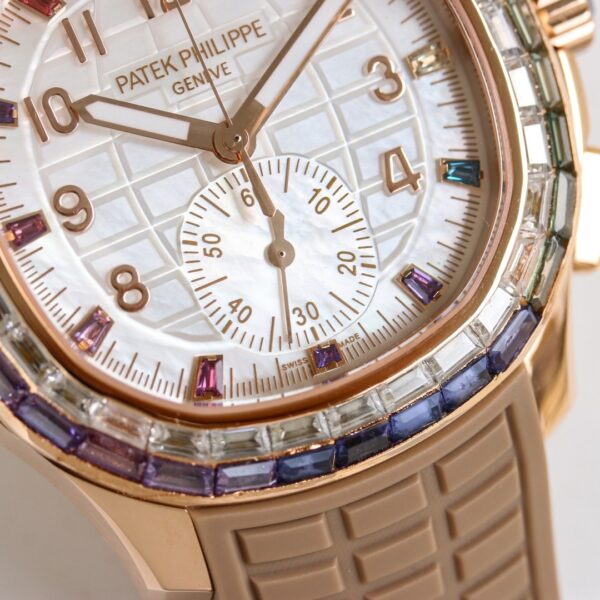 PATEK PHILIPPE (Patek Philippe) Automatic Mechanical Movement, Moistureproof and Dustproof Women's Watch, Swiss Made, 38.8mm, White Dial