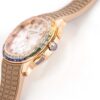 PATEK PHILIPPE (Patek Philippe) Automatic Mechanical Movement, Moistureproof and Dustproof Women's Watch, Swiss Made, 38.8mm, White Dial