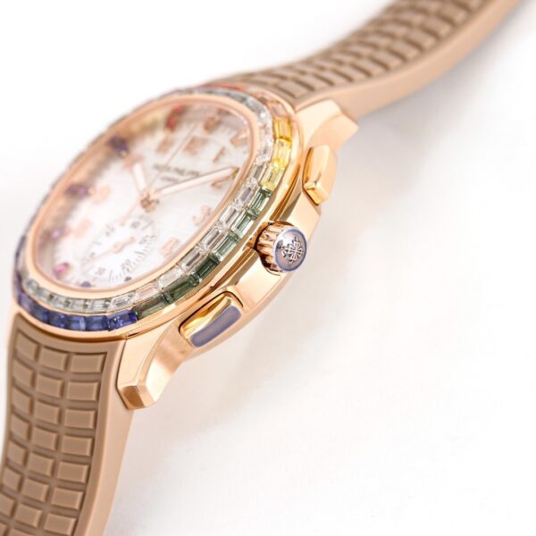 PATEK PHILIPPE (Patek Philippe) Automatic Mechanical Movement, Moistureproof and Dustproof Women's Watch, Swiss Made, 38.8mm, White Dial