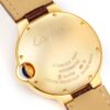 Cartier Ballon Bleu leather strap couple mechanical watch men's and women's watches