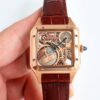 sy_no_966B24966E5F02C7D7158810E5DBA100_4 Cartier Santos automatic mechanical movement, fashionable and versatile, unisex Swiss watch with hollowed out dial and gold case