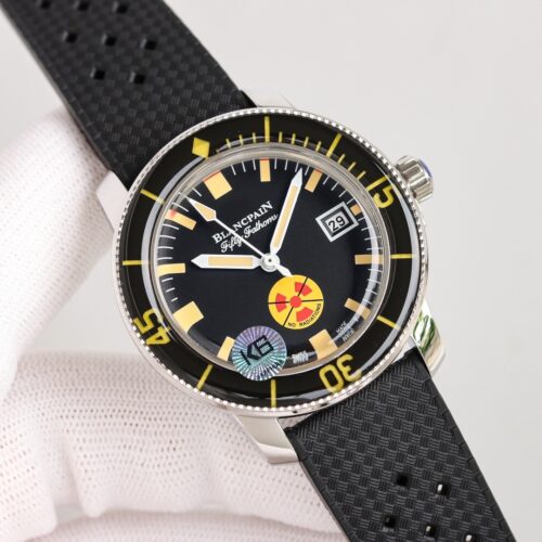 BLANCPEIN Fifty Fathoms Series FIFTY FATHOS Automatic Mechanical Movement Waterproof Watch Date Display
