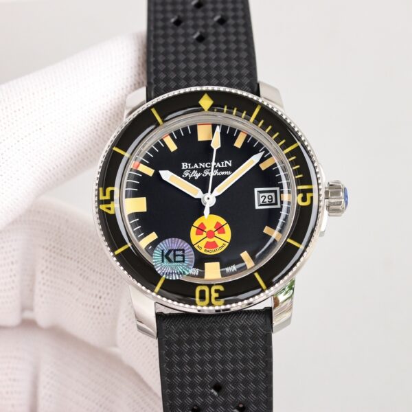 BLANCPEIN Fifty Fathoms Series FIFTY FATHOS Automatic Mechanical Movement Waterproof Watch Date Display
