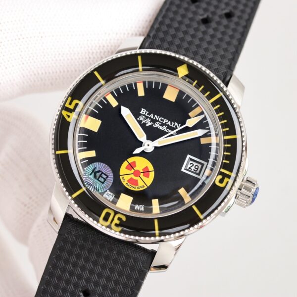 BLANCPEIN Fifty Fathoms Series FIFTY FATHOS Automatic Mechanical Movement Waterproof Watch Date Display