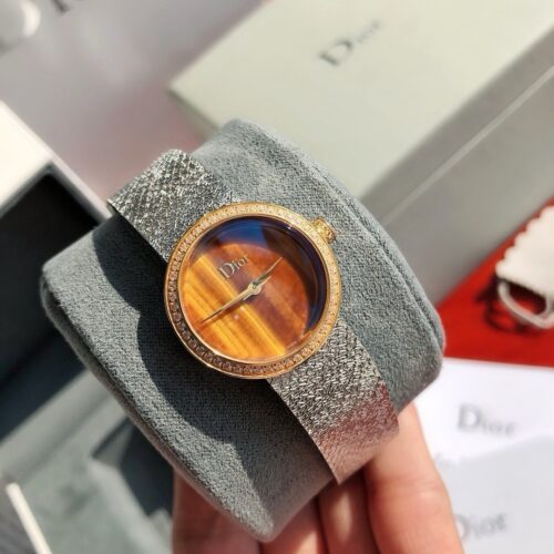 sy_no_9B7EF1AF3D810696F13BE78056AB6425_0 DIOR watch quartz movement stainless steel strap 25mm women's watch 50m waterproof