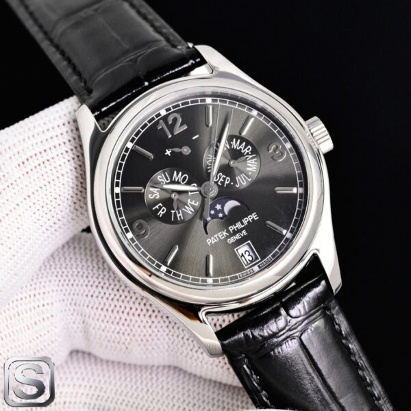 sy_no_9B96BB4FFF3AA88694DADE047415A48A_0 Patek Philippe Complications Collection White Gold Automatic Men's Watch 5146G-010
