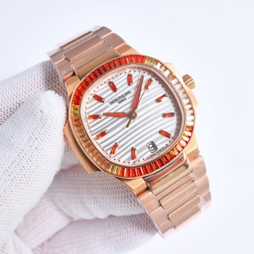 Patek Philippe Sport Elegance NAUTILUS Series Automatic Mechanical Gold Dial