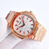 sy_no_9C14300FB7D46AEE5C60A1967C4299C6_4 Patek Philippe Sport Elegance NAUTILUS Series Automatic Mechanical Gold Dial