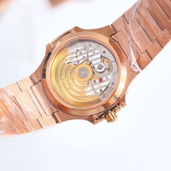 sy_no_9C14300FB7D46AEE5C60A1967C4299C6_8 Patek Philippe Sport Elegance NAUTILUS Series Automatic Mechanical Gold Dial