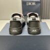 sy_no_9C73A127B41F0DD5EB483EF57322A211_5 Dior Black Leather Oblique Jacquard Pink Thick Lace Low-Top Sneaker